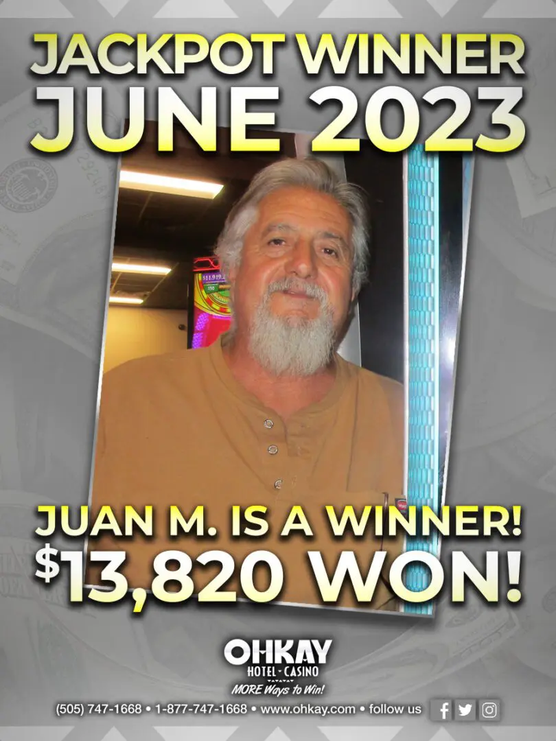 Jackpot Winner June 2023 poster