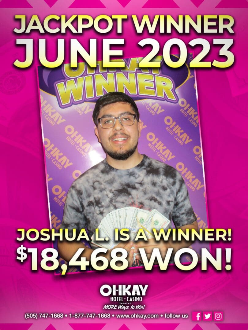 Jackpot Winner June 2023 Poster