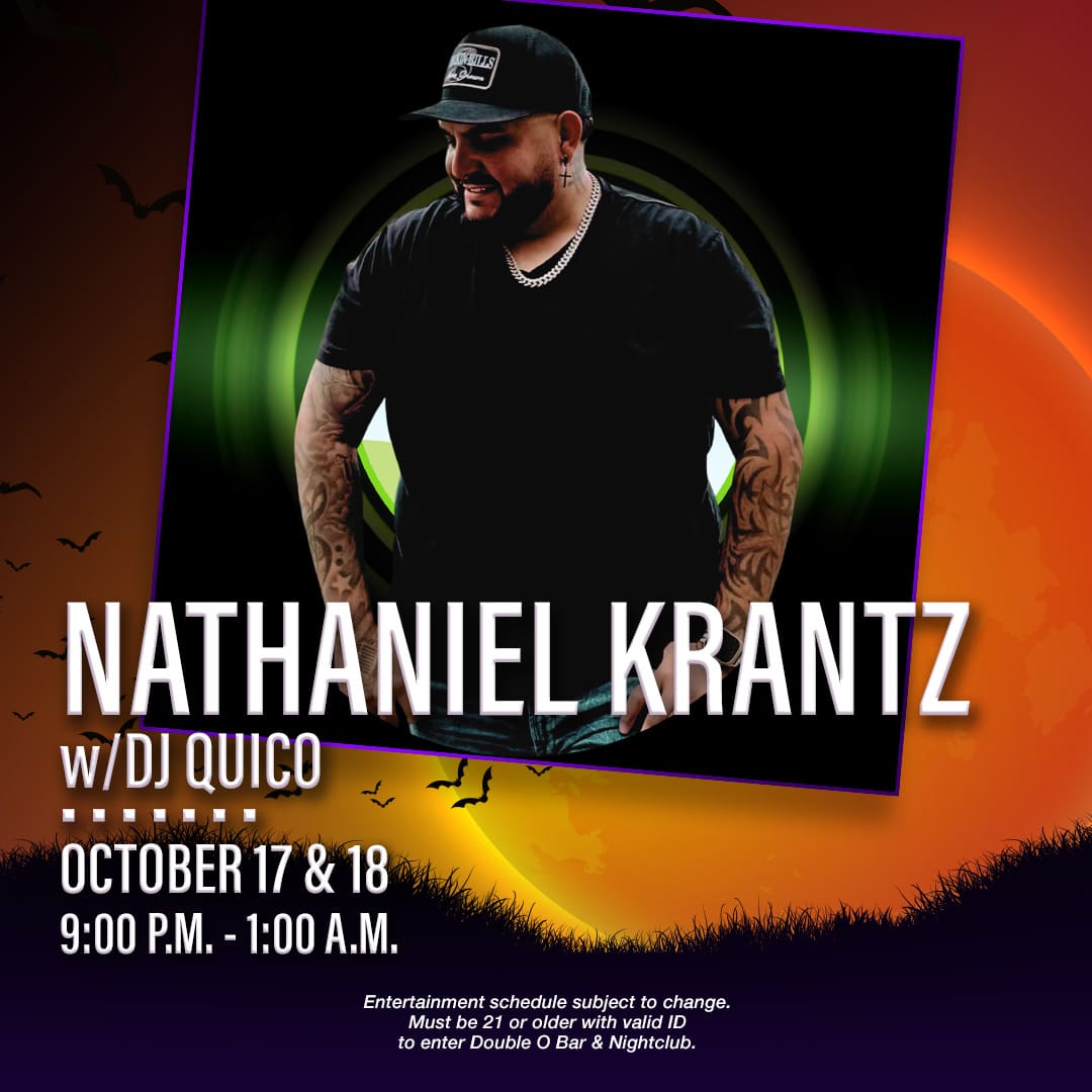 Concert poster with artist and event details. - Ohkay Hotel Casino