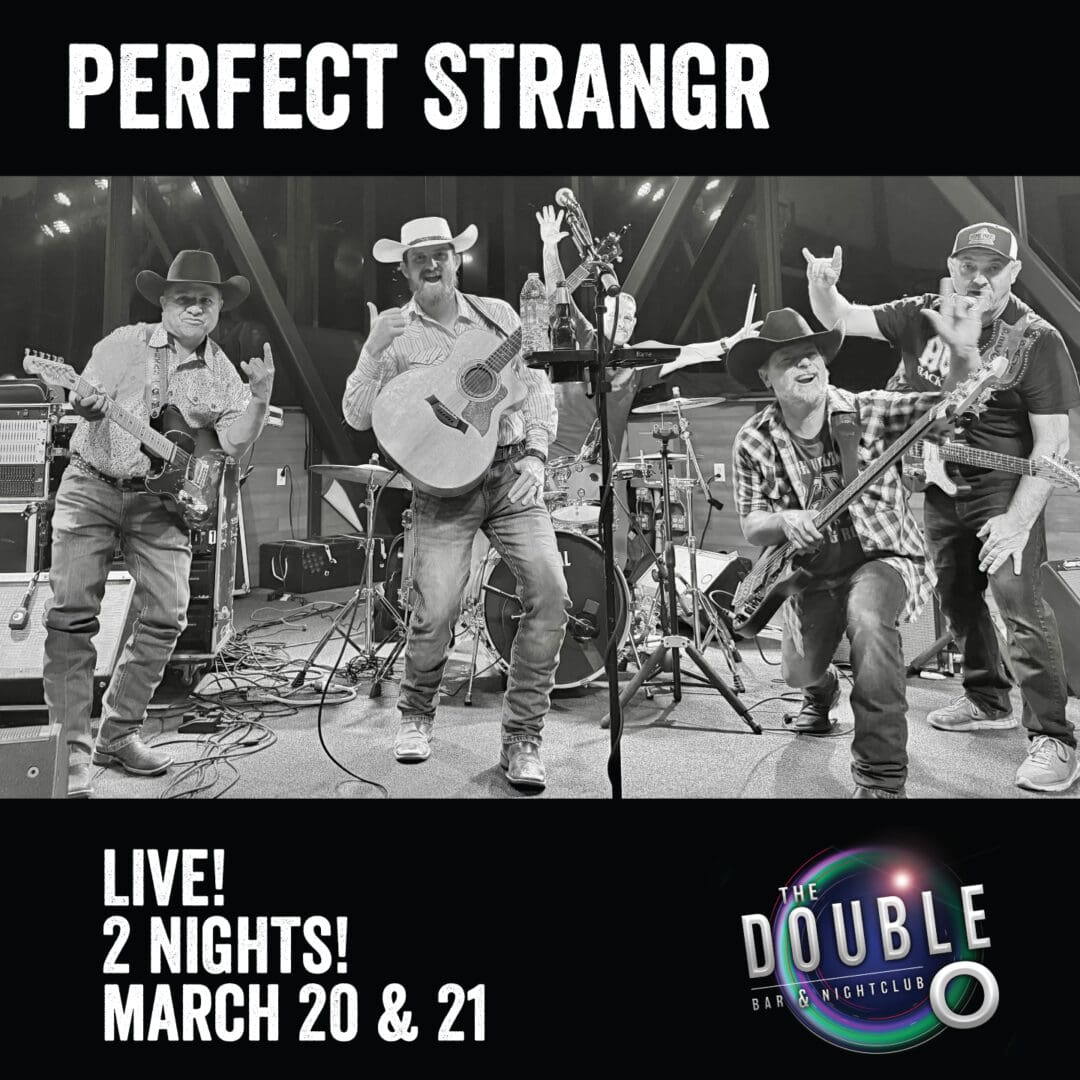 Perfect Strangr country band performing live